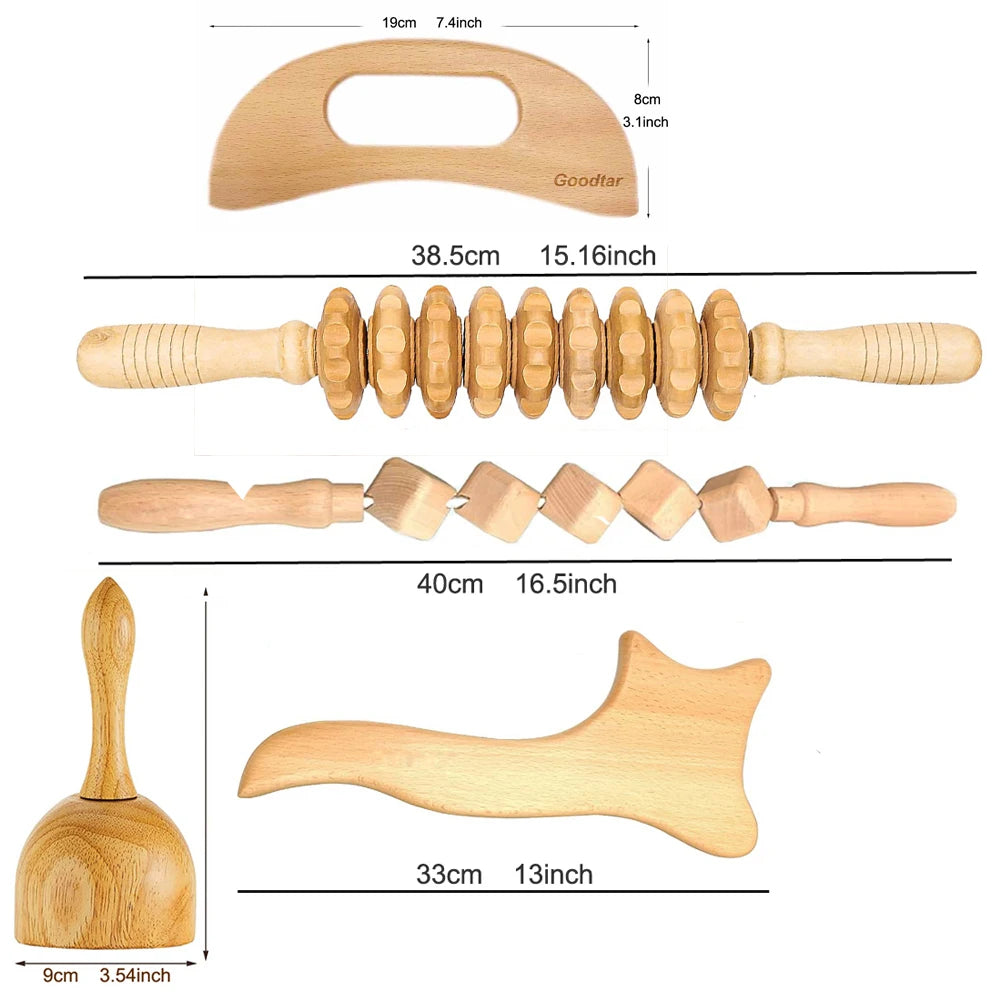 Kit de Massage en Bois™